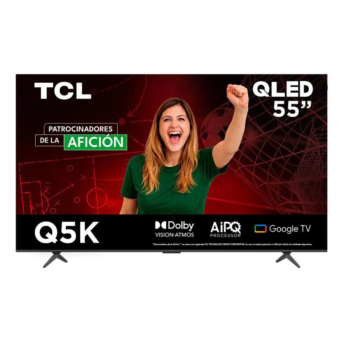 Pantalla 55 Pulgadas TCL QLED 4K HDR Google TV Mod 55Q5K | Chedraui