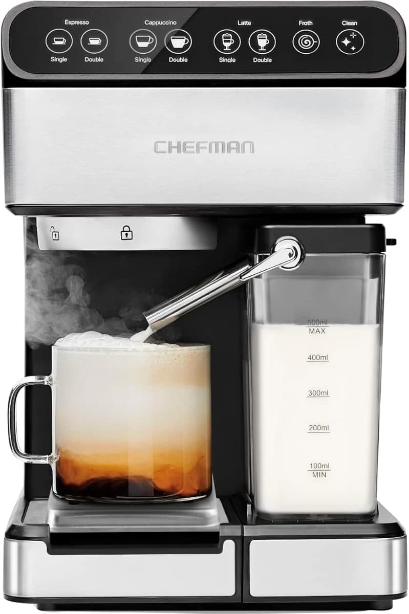 Chefman - Máquina de café espresso 