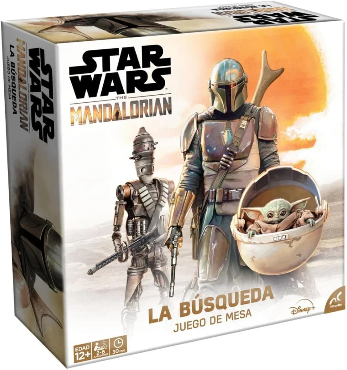 Novelty, Juego de Mesa Star Wars, The Mandalorian, La Búsque