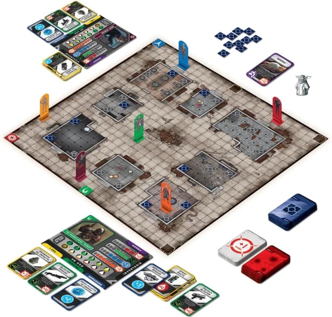 Novelty, Juego de Mesa Star Wars, The Mandalorian, La Búsque - Imagen 3