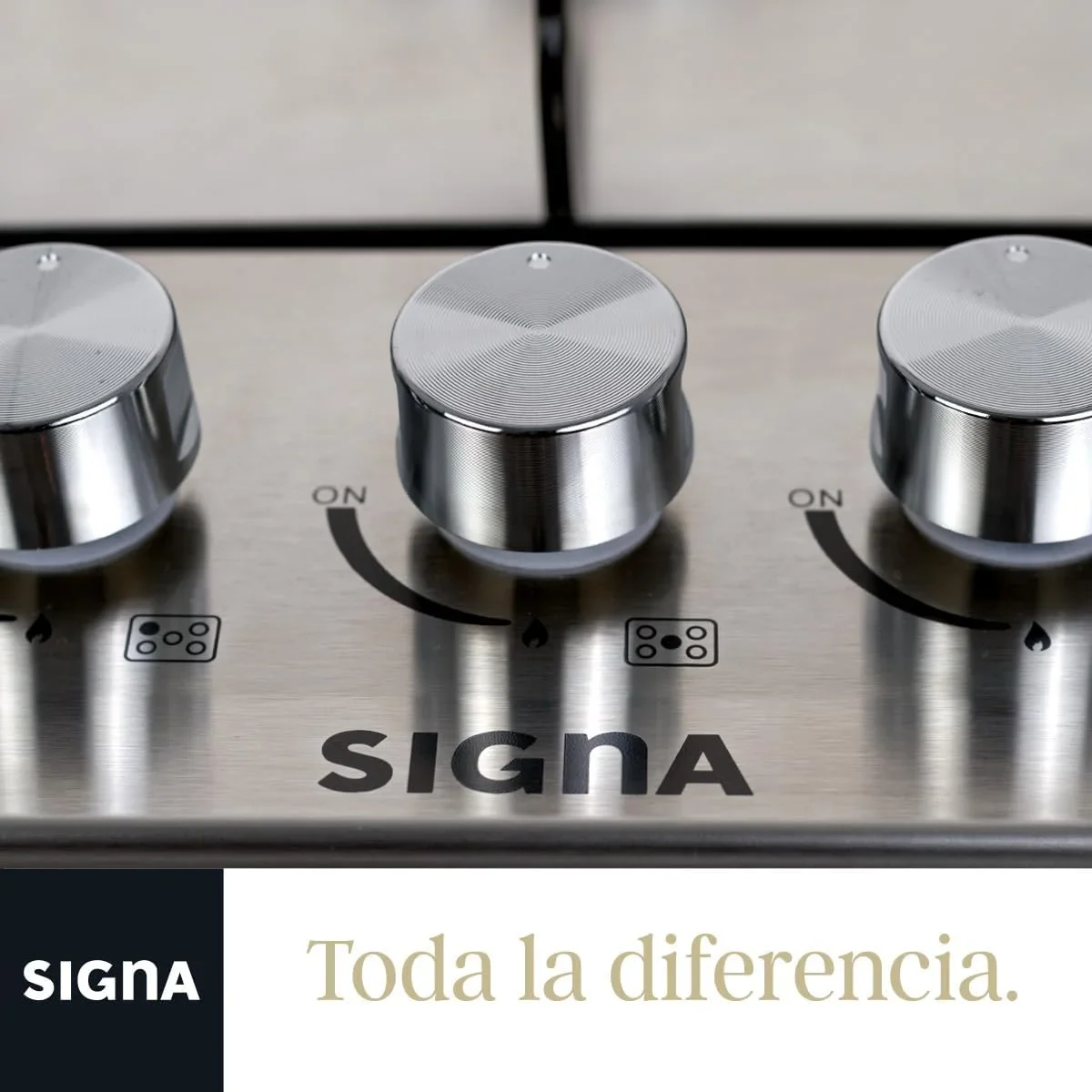 SELECTSHOP Parrilla De Gas 5 Quemadores De Acero Inoxidable  - Imagen 3