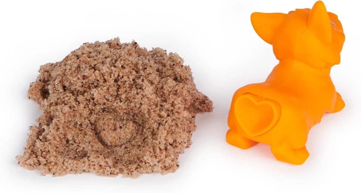 Kinetic Sand, Contenedor Perrito, con herramienta de perrito - Imagen 4