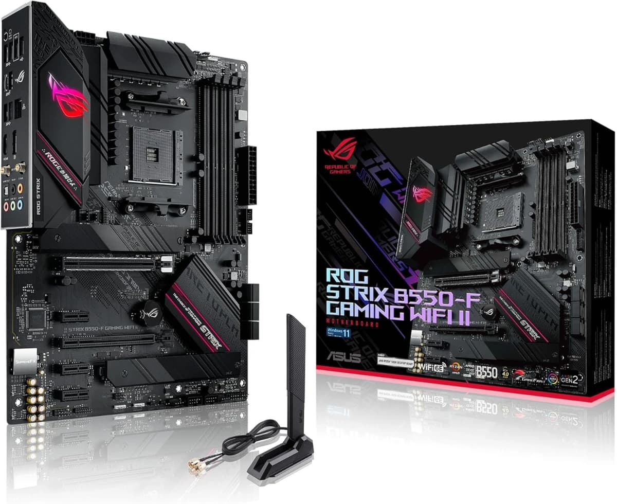 ASUS Motherboard B550 AMD ROG Strix B550-F Gaming WiFi II, A