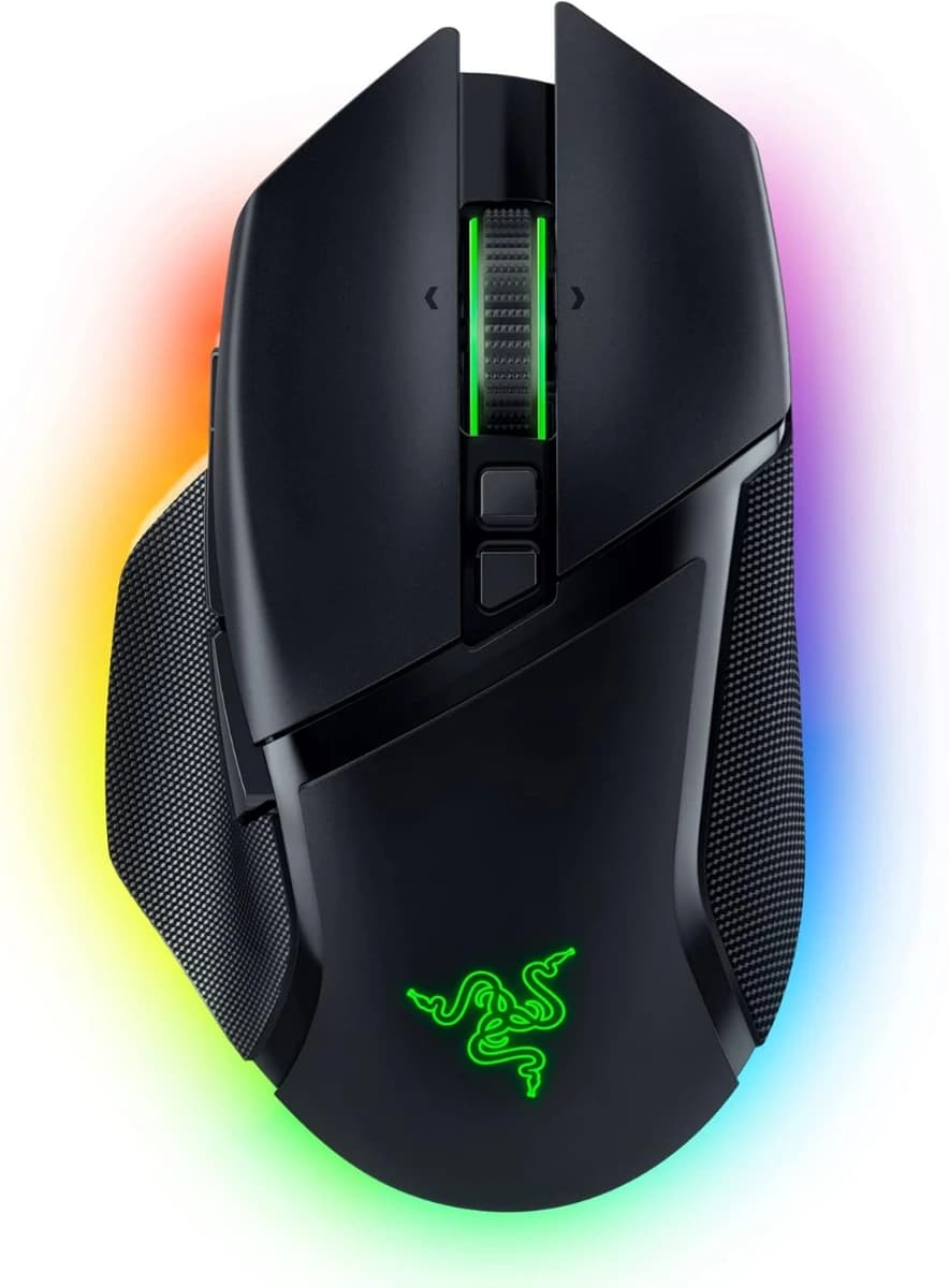 Razer Basilisk V3 Pro - Mouse Gamer Inalámbrico Ergonómico