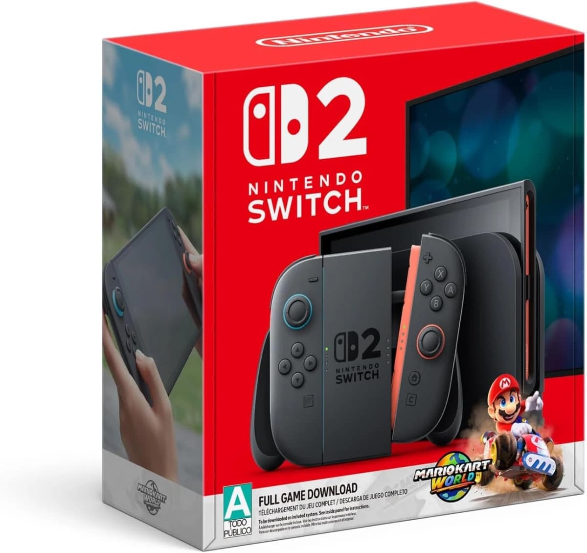 Nintendo Switch 2 + Mario Kart World Bundle - Versión Nacion