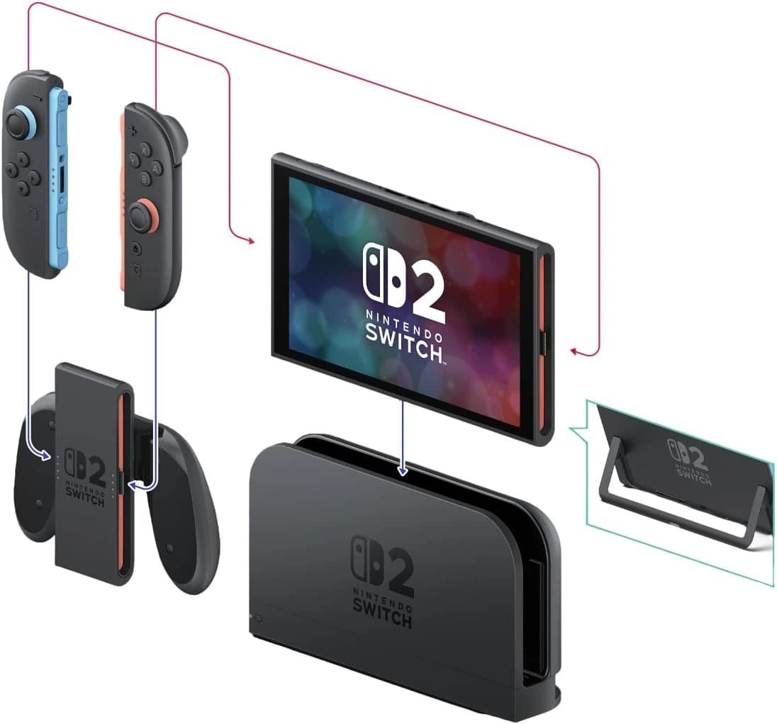 Nintendo Switch 2 + Mario Kart World Bundle - Versión Nacion - Imagen 3