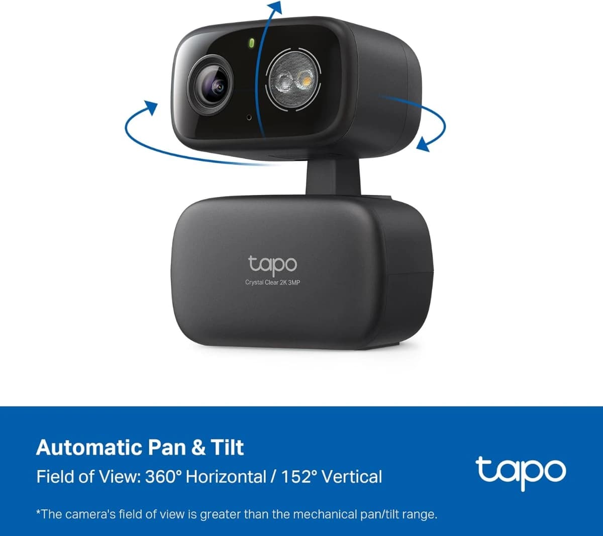 Tapo - Cámara de Seguridad para Interiores y Exteriores 2K - Imagen 2
