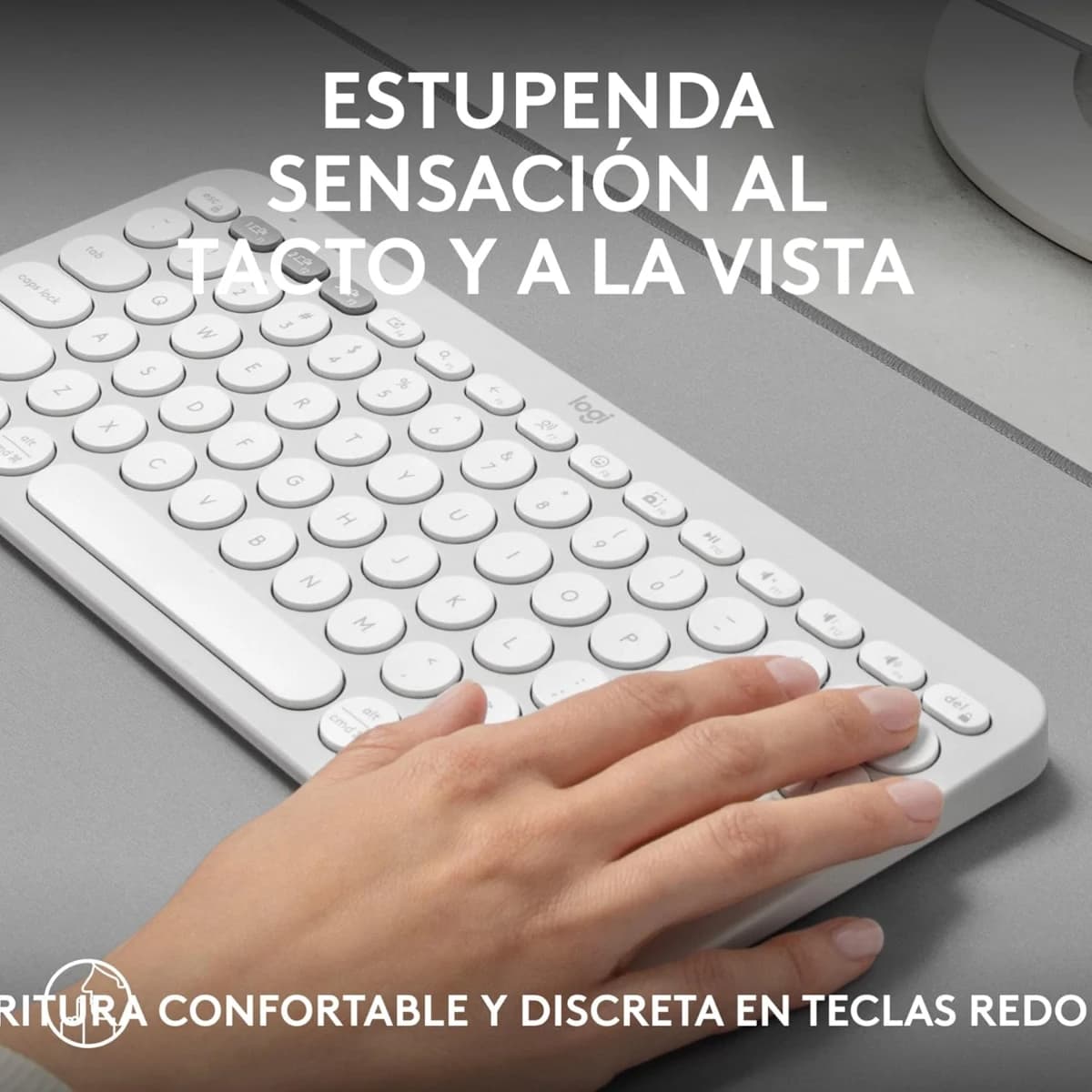 Teclado Logitech Pebble Keys 2 K380s: Bluetooth, Easy-Switch - Imagen 4