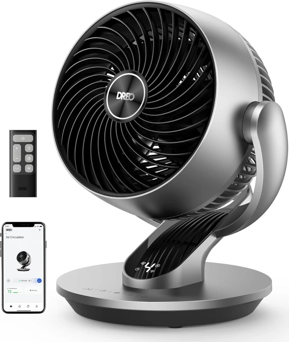 Dreo - Ventilador inteligente para recámara