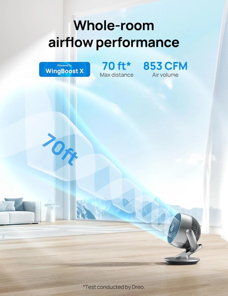 Dreo - Ventilador inteligente para recámara - Imagen 3
