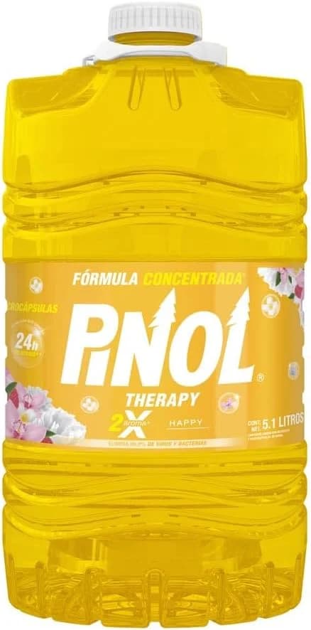 Pinol Aromas Limpiador Multiusos Therapy Happy 5.1L - Imagen 1