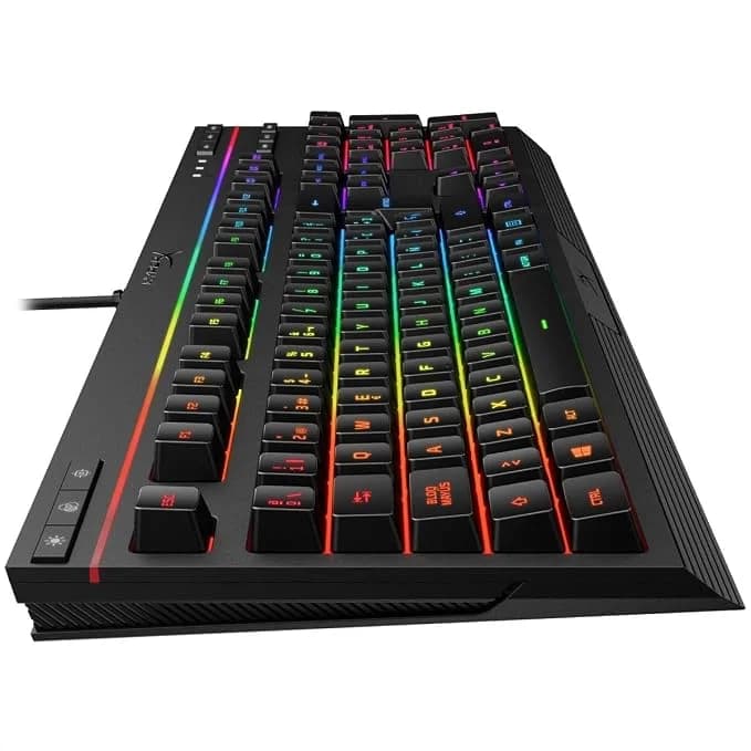HyperX Teclado Gaming Alloy Core RGB, de Membrana, con Cable, retroiluminación LED RGB - Imagen 2
