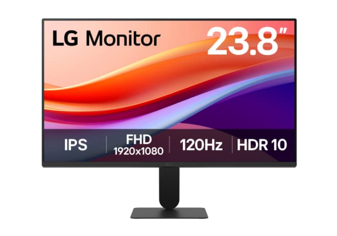 Monitor LG 24U411A-B LCD 23.8", 1920x1080 Full HD, 120Hz, HDMI, Negro | Cyberpuerta.mx