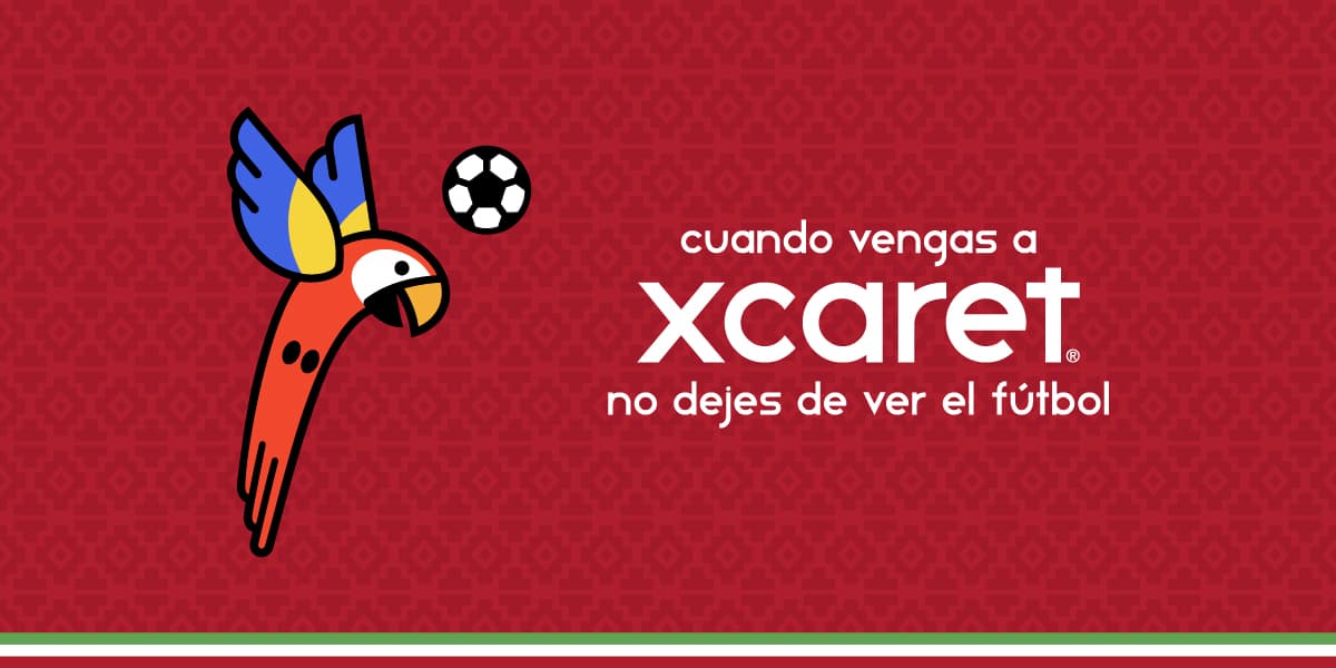 ¡Entrada Xcaret GRATIS si México alcanza los Cuartos de Final!