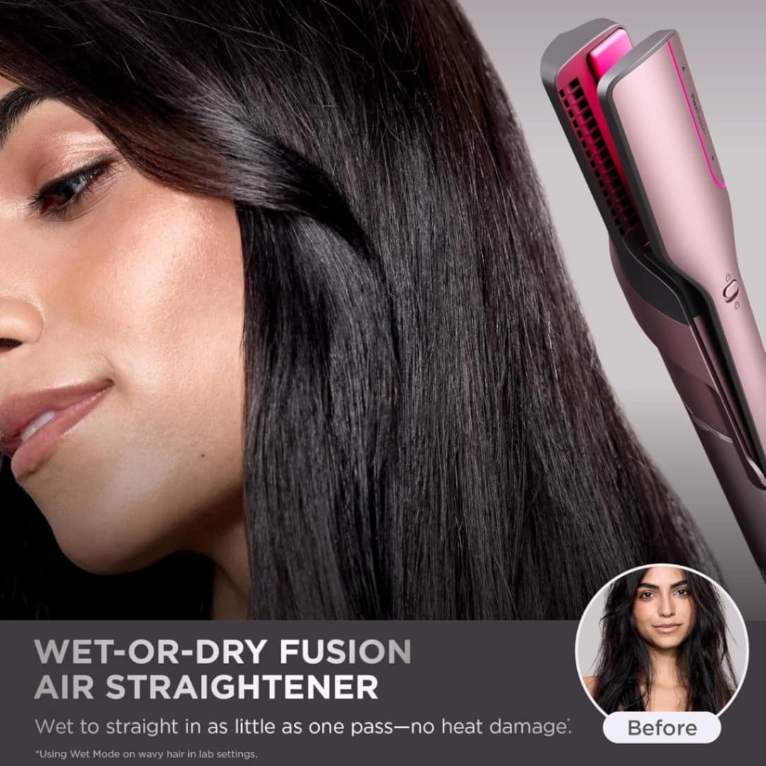 Shark FlexFusion, Alaciadora y Secadora de Cabello Potente con Cepillo de Aire, Estilizador Cerámico - Imagen 4