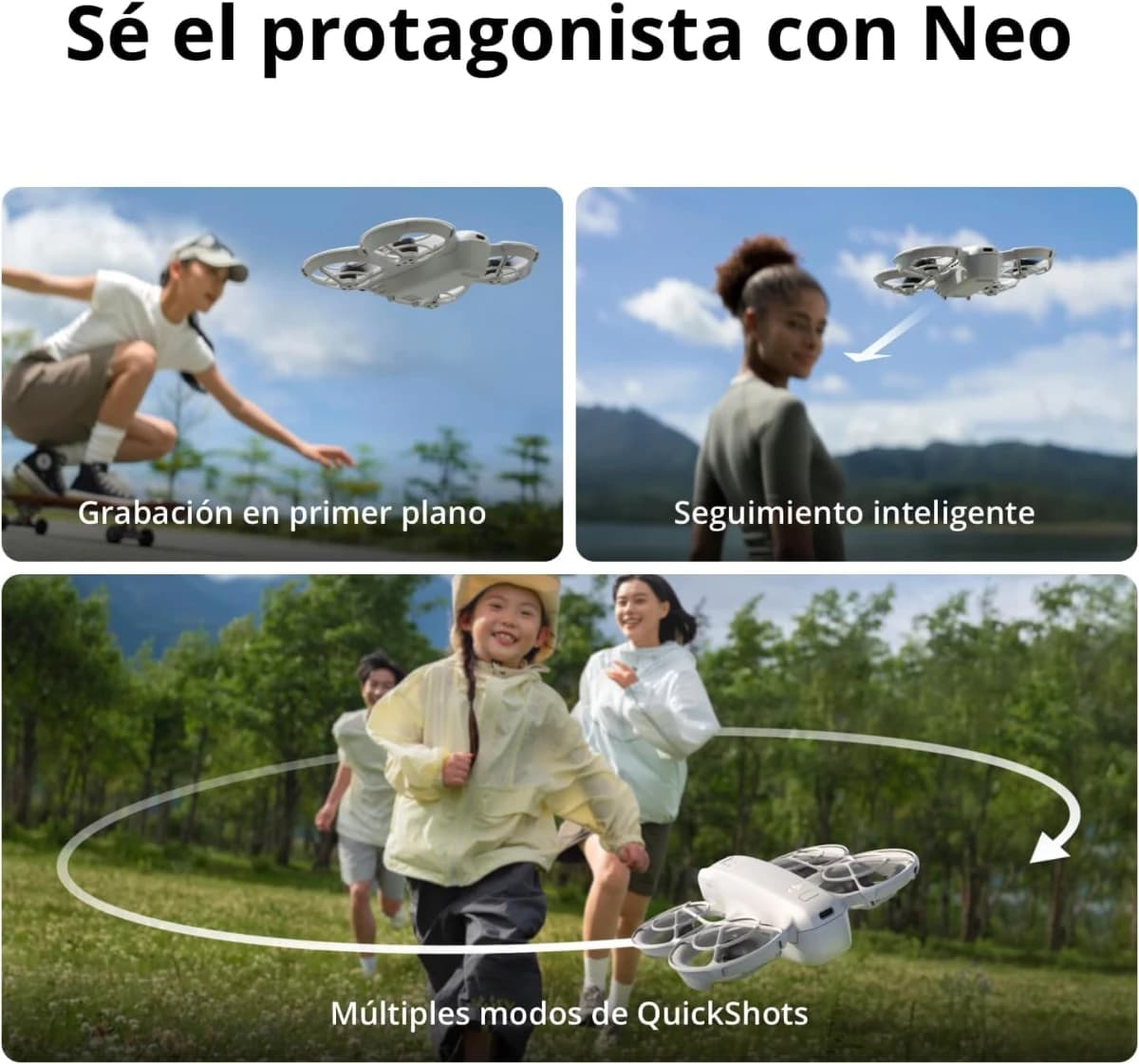 DJI Neo Motion Vuela Más, dron mini con cámara 4K UHD para adultos, Foto de 12MP - Imagen 5