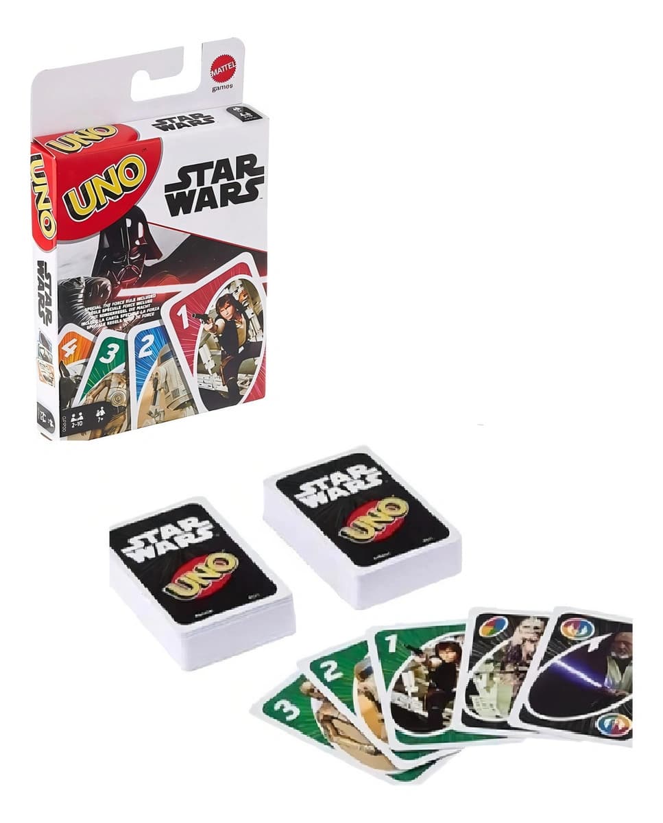Juego Uno Star WarsMattel en español