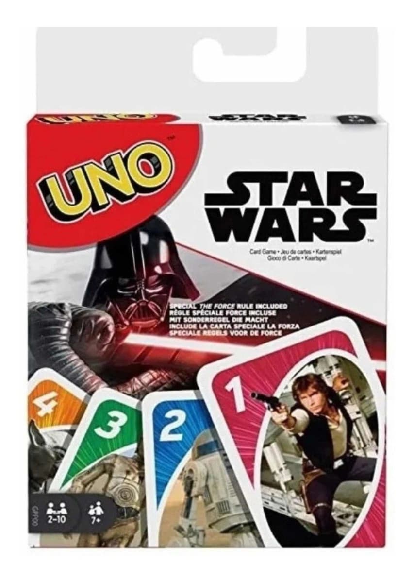 Juego Uno Star WarsMattel en español - Imagen 2