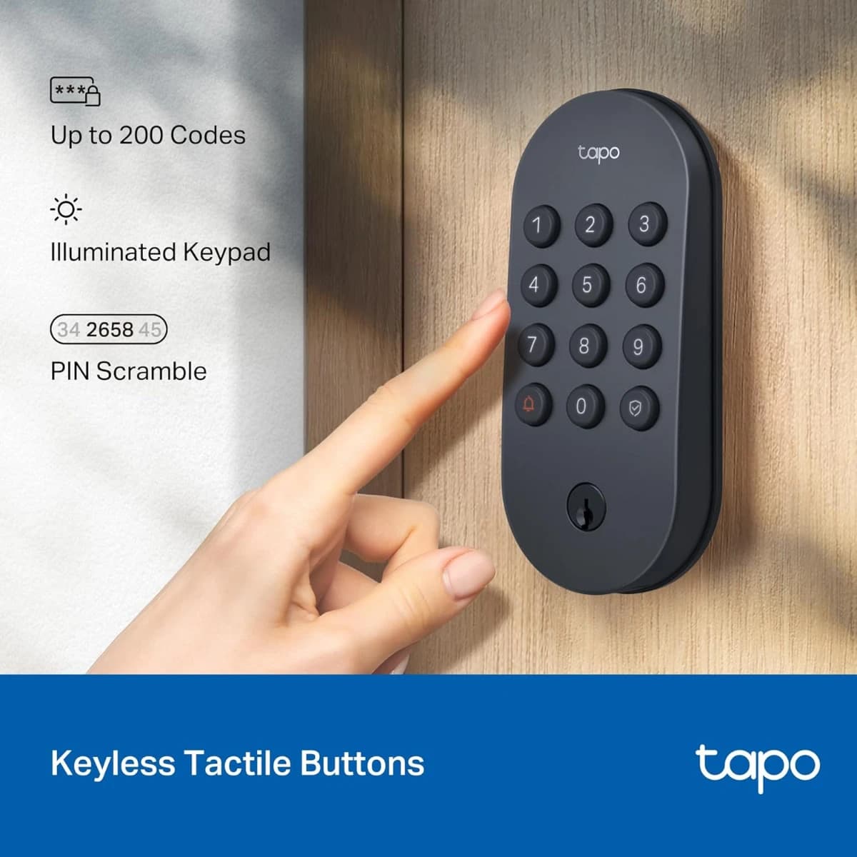 ¡Tapo DL100! Cerradura Inteligente Wi-Fi: ¡Acceso sin llave y control total! - Imagen 3