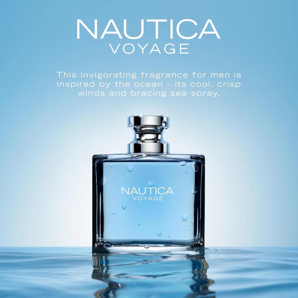 Nautica Voyage Eau de Toilette para Hombre, Multicolor, 100 ml - Imagen 3