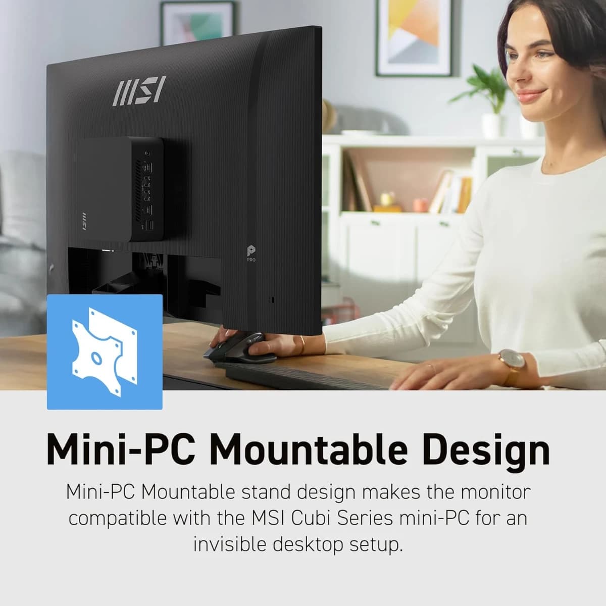 MSI Pro MP273Q E14: Pantalla QHD 27" 144Hz IPS, ¡Ideal para gaming y trabajo! - Imagen 3