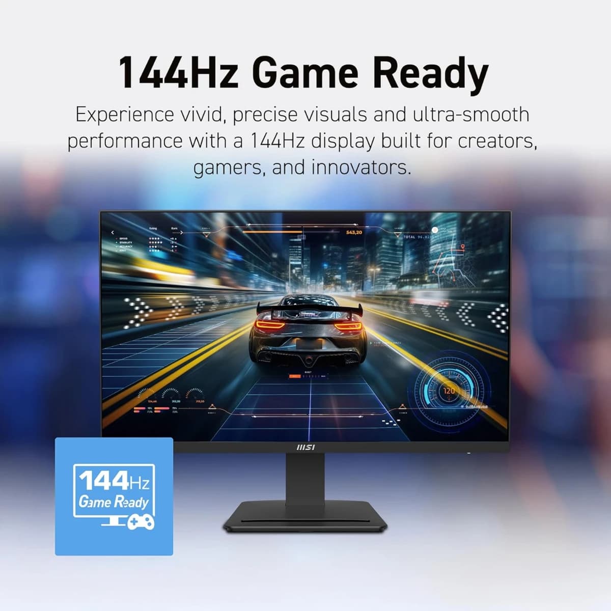 MSI Pro MP273Q E14: Pantalla QHD 27" 144Hz IPS, ¡Ideal para gaming y trabajo! - Imagen 4