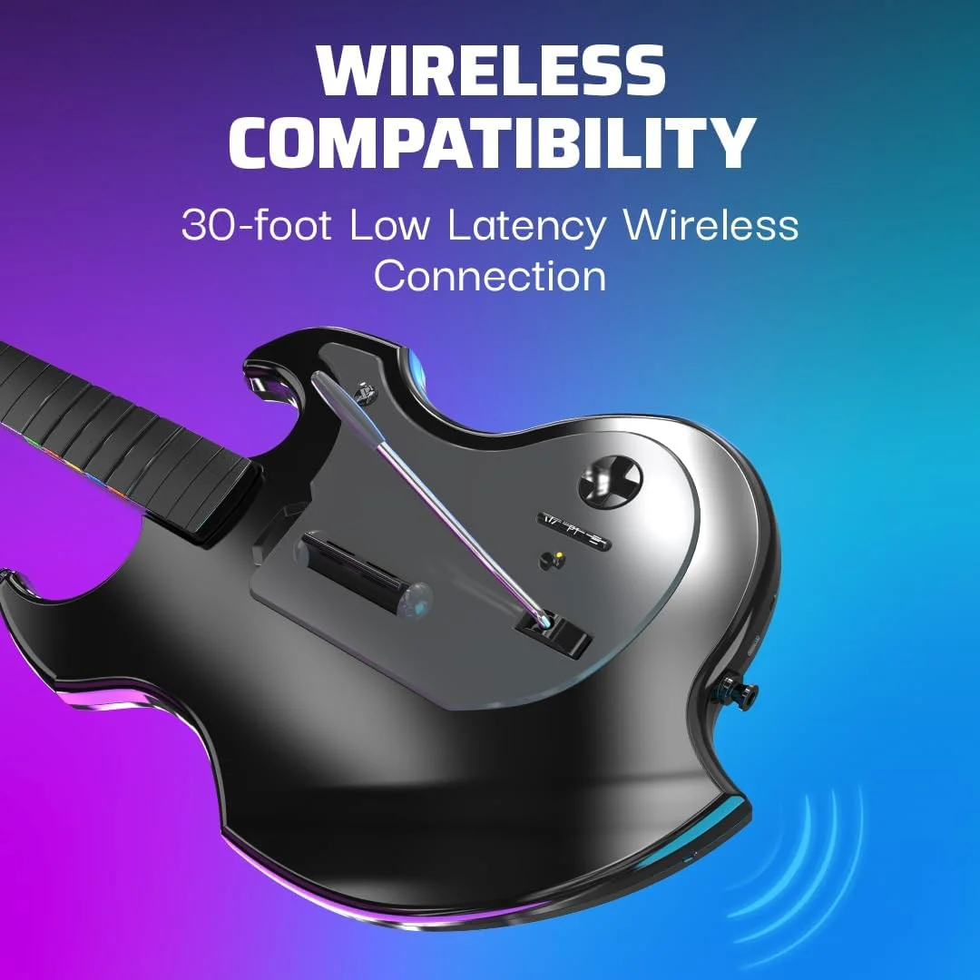 ¡Domina Rock Band 4! Guitarra Inalámbrica PDP RIFFMASTER PS5/PS4 – ¡Oferta Única! - Imagen 2