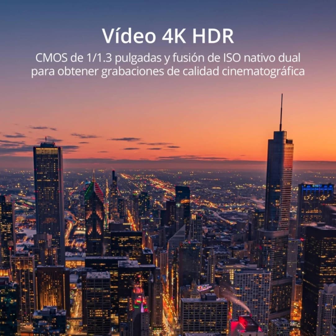 DJI Mini 3 (DJI RC) ¡4K HDR! Dron ligero y plegable con control remoto. ¡Captura tus aventuras! - Imagen 3