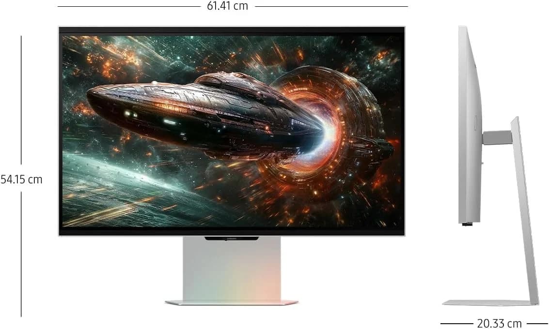SAMSUNG Monitor 27'' 4K LS27FG900XNXZX, Tecnologia 3D - Imagen 5
