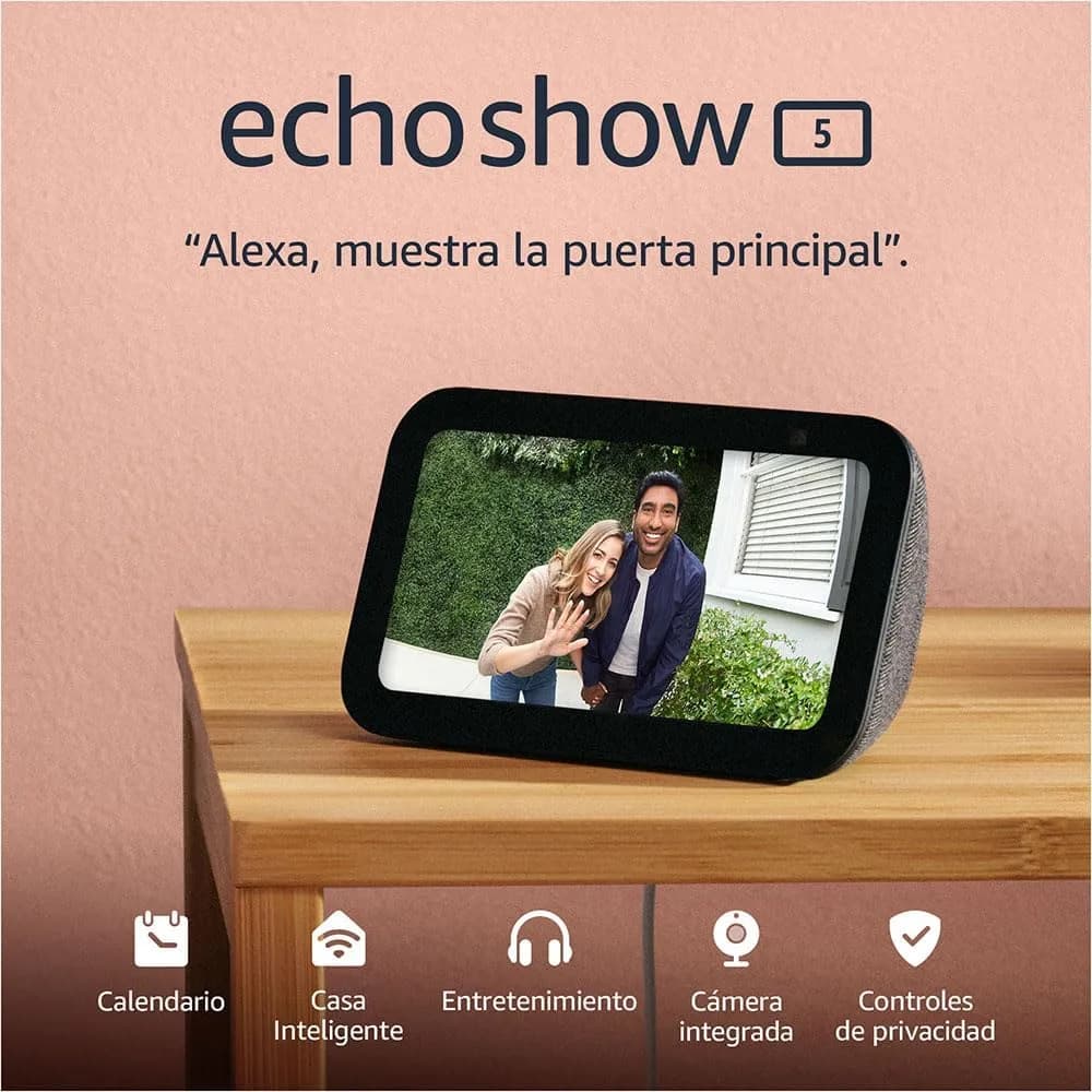 Echo Show 5 (2026): Sonido Potente y Pantalla Brillante.  - Imagen 1