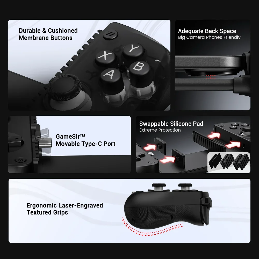 GameSir X5 Lite: Control Móvil para iPhone 16/15, iPad. ¡Juega con precisión! - Imagen 4