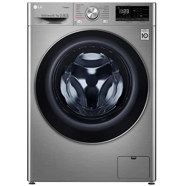 Lavasecadora LG Inverter 12/7 kg Plata