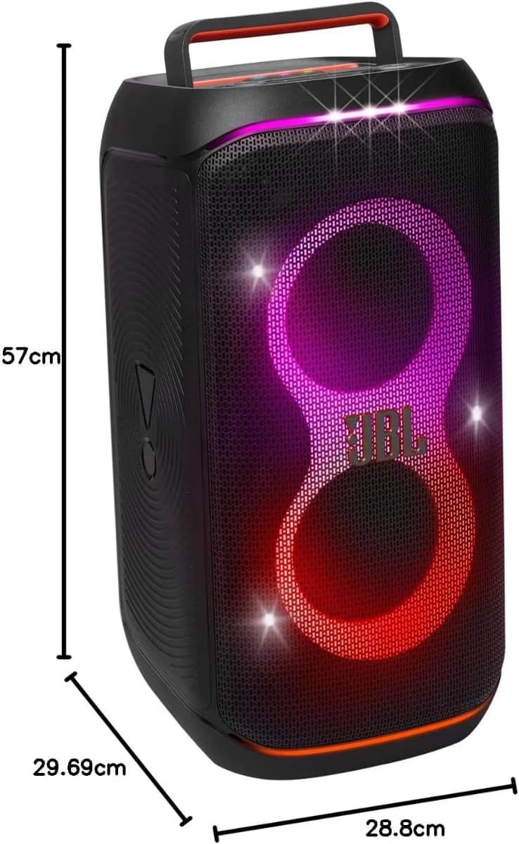 JBL Partybox Club 120 Bocina Portátil Efecto Luz LED, Bluetooth, Reproducción 12 Horas - Imagen 4