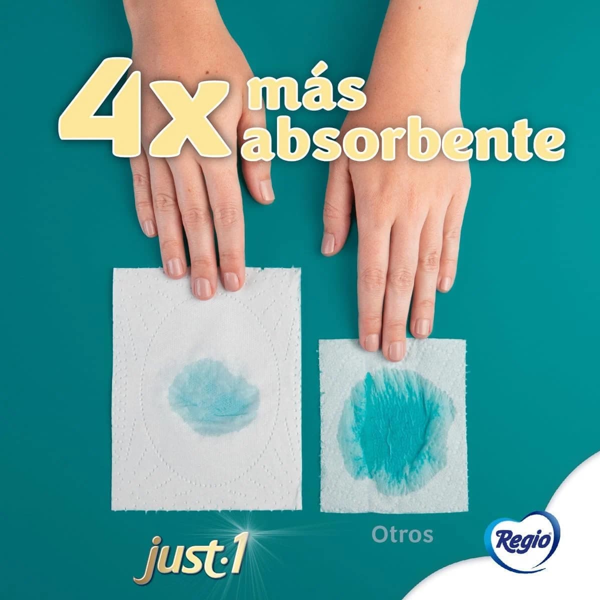 Regio Just 1: ¡6 Rollos de Papel Cuádruple Extra Grueso! con Planea y Ahorra - Imagen 3