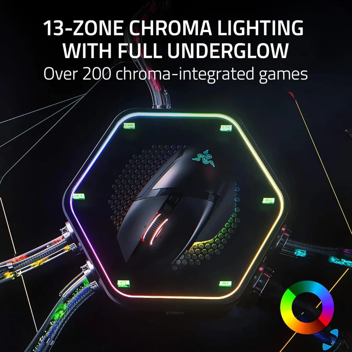 Razer Basilisk V3 Pro - Mouse Gamer Inalámbrico Ergonómico - Imagen 3