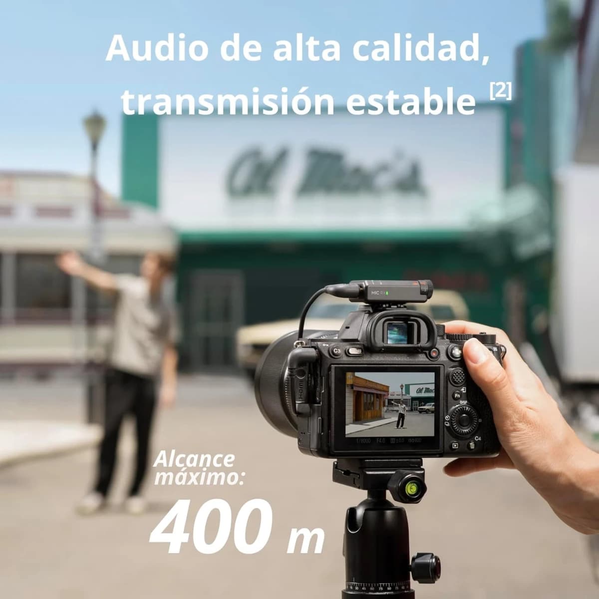 DJI Mic Mini (1 TX + 1 RX), micrófono inalámbrico, superligero, Audio de Alta Calidad - Imagen 3